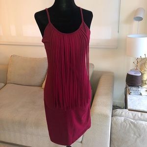 Woman’s Red Tasselled Dress size Small.